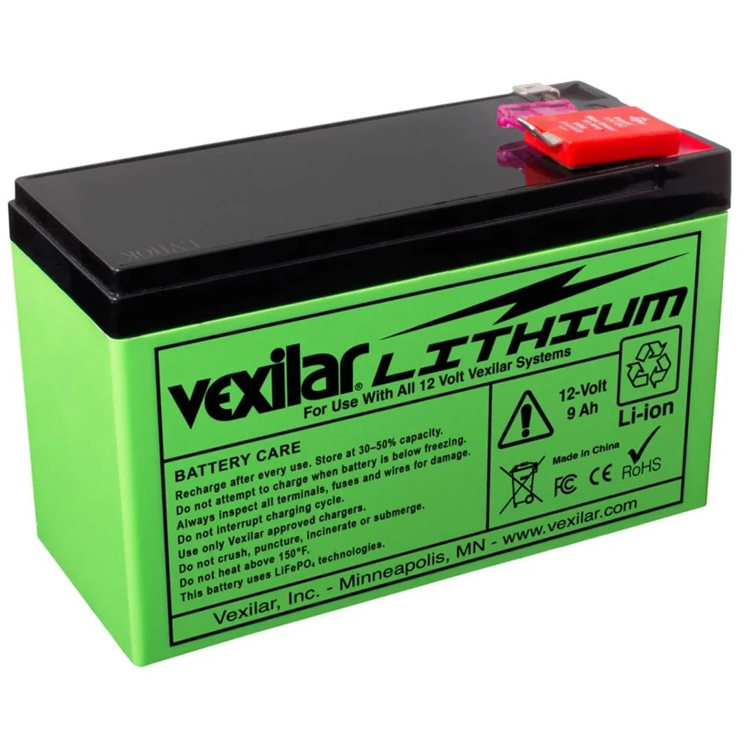 Vexilar V-100L 9Ah Lithium Battery