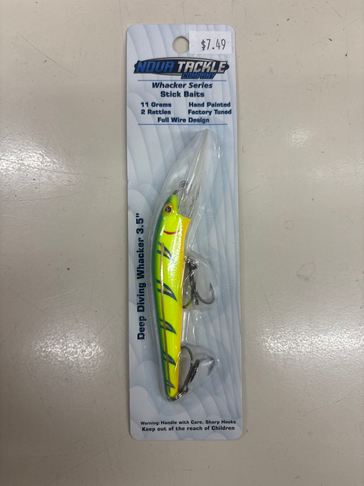 Nova Whacker 3.5" Deep Diving Stickbait