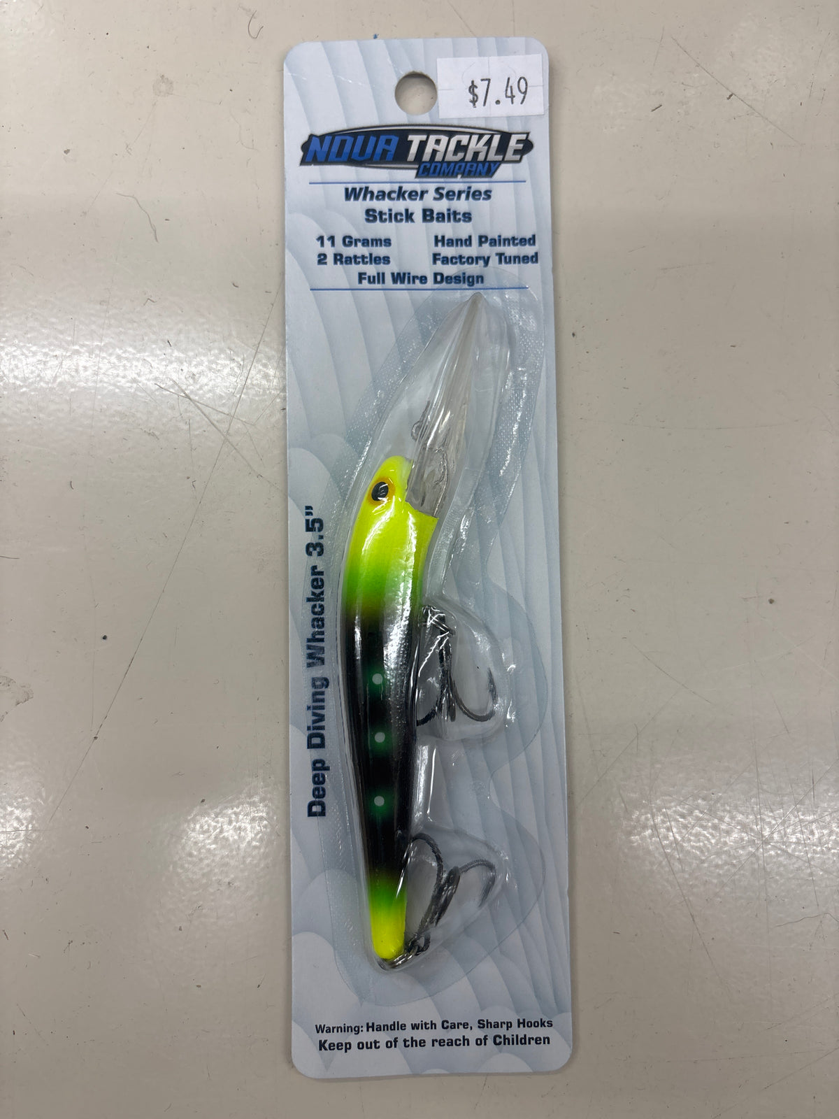 Nova Whacker 3.5" Deep Diving Stickbait