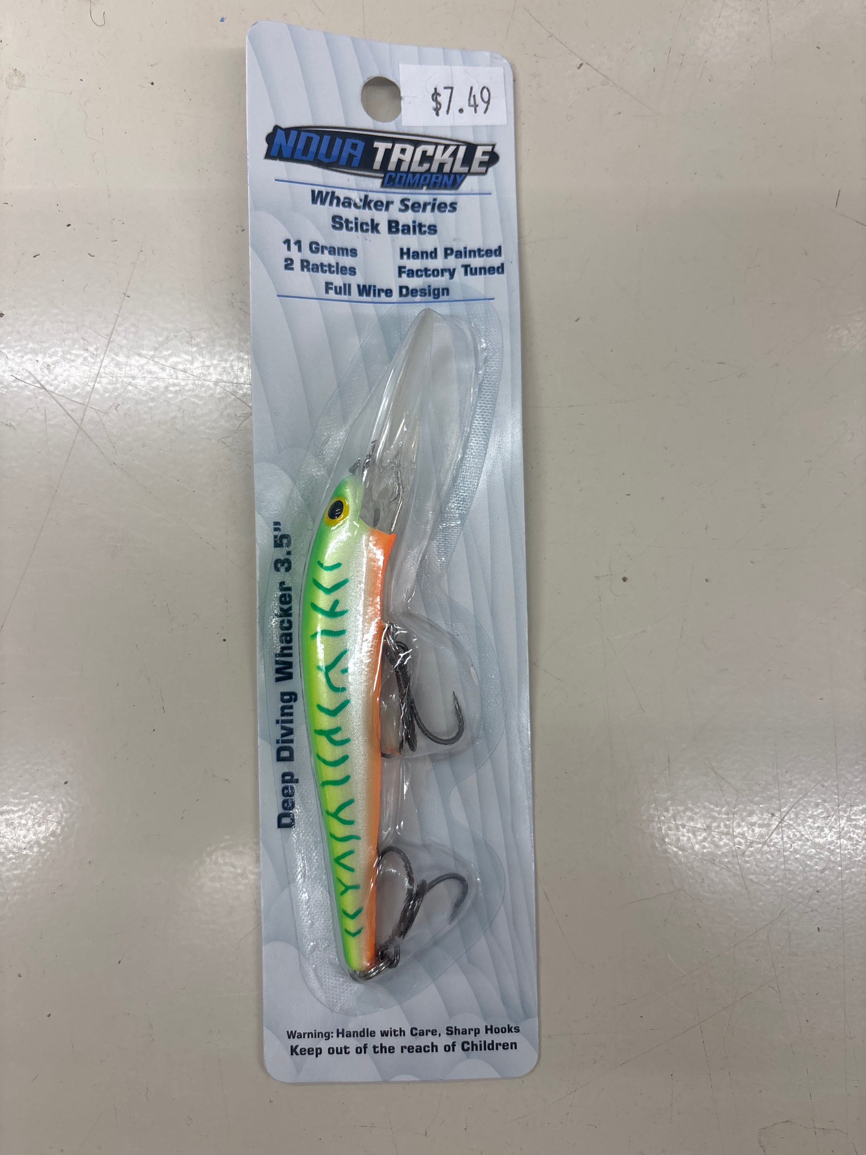 Nova Whacker 3.5" Deep Diving Stickbait