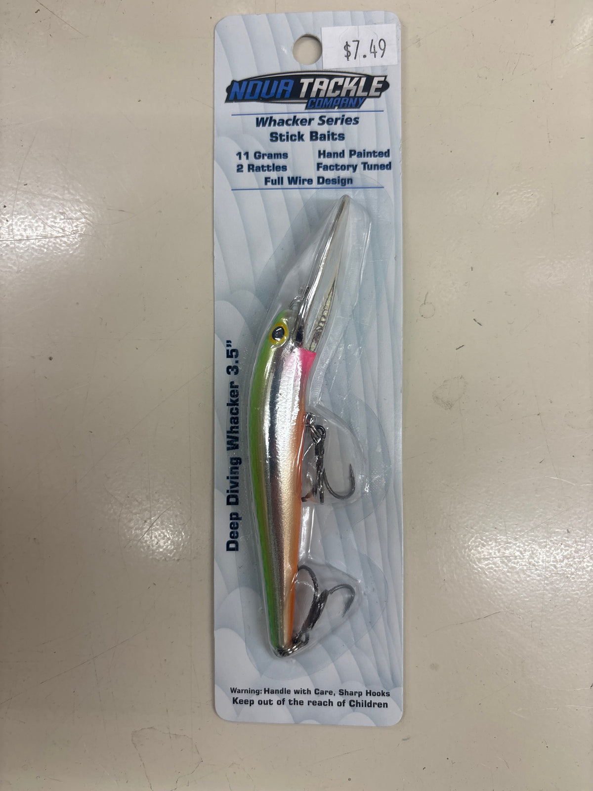 Nova Whacker 3.5" Deep Diving Stickbait