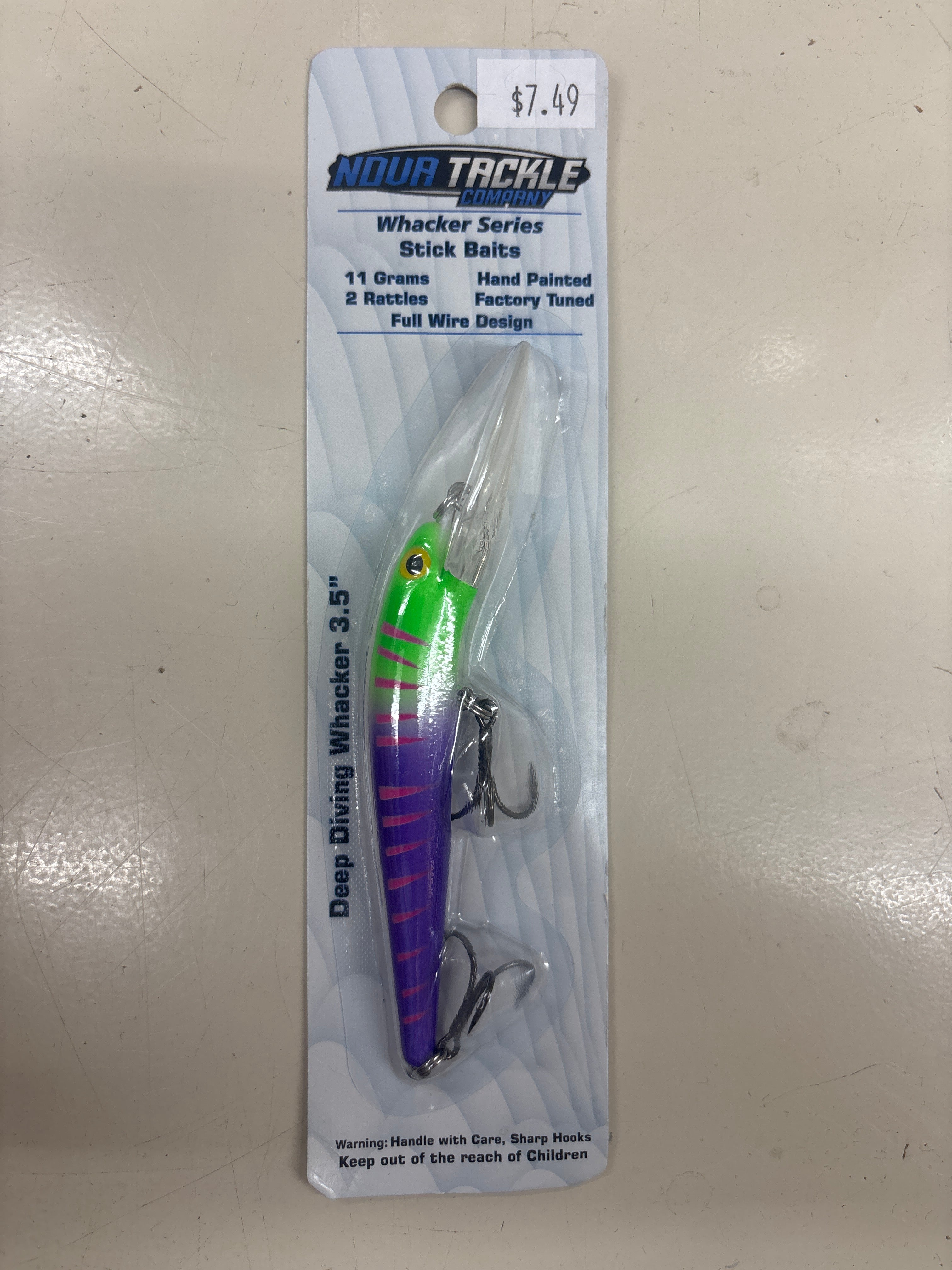 Nova Whacker 3.5" Deep Diving Stickbait