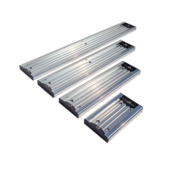 Bert's Custom Tackle Buff-Bright Gunnel Track w/ NEW End Caps