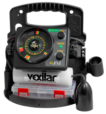 Vexilar Ice ProPack II FLX12 w/ 12 Degree Ice Ducer Flasher