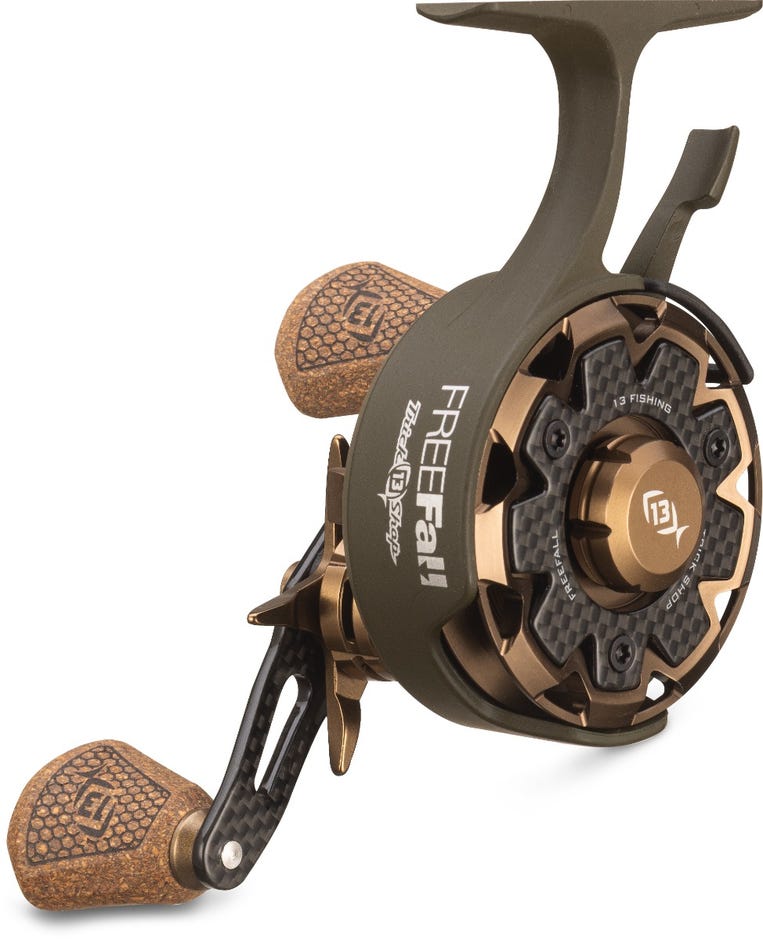 13 Fishing Freefall Trick Shop Ice Reel Right Hand 13 Fishing Freefall Trick Shop Ice Reel Right Hand