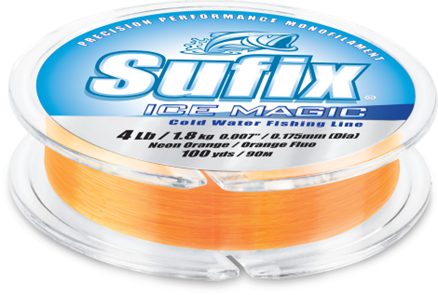Sufix Ice Magic Monofilament Ice Line 100yd Spool