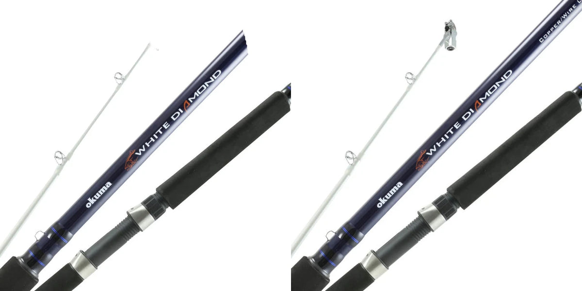 Okuma White Diamond Trolling Rods