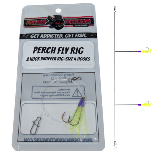 Fishing Addiction Perch Fly Rigs