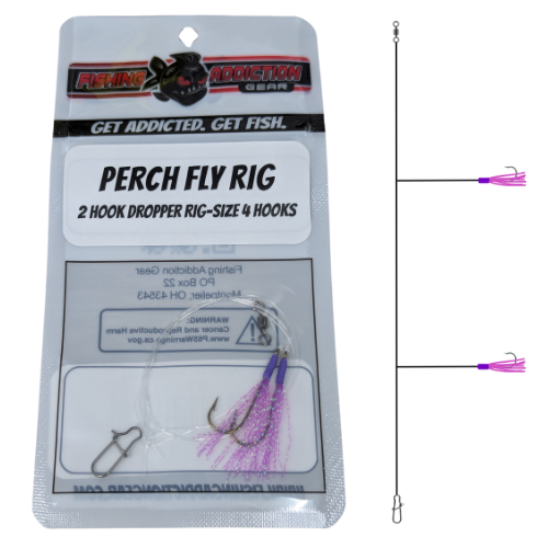 Fishing Addiction Perch Fly Rigs
