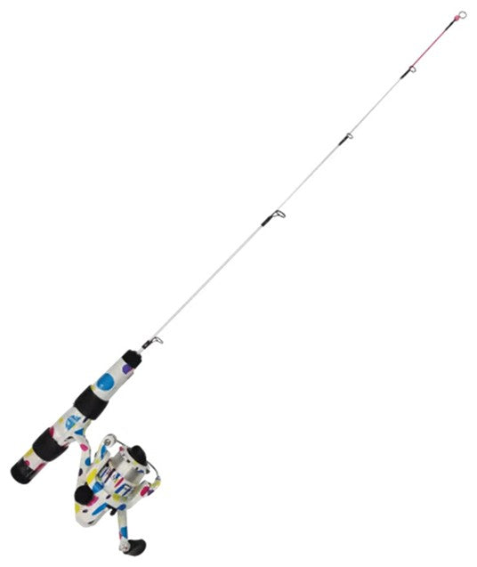 crappie ice fishing rod and reel Beaver Dam Wonder Bread Spinning Ice Combo