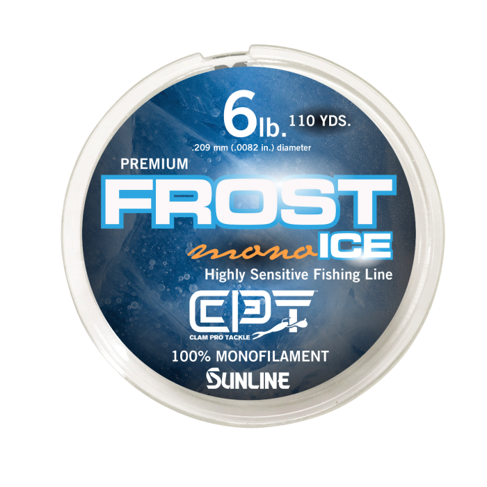 Clam Frost Ice Monofilament Fishing Line