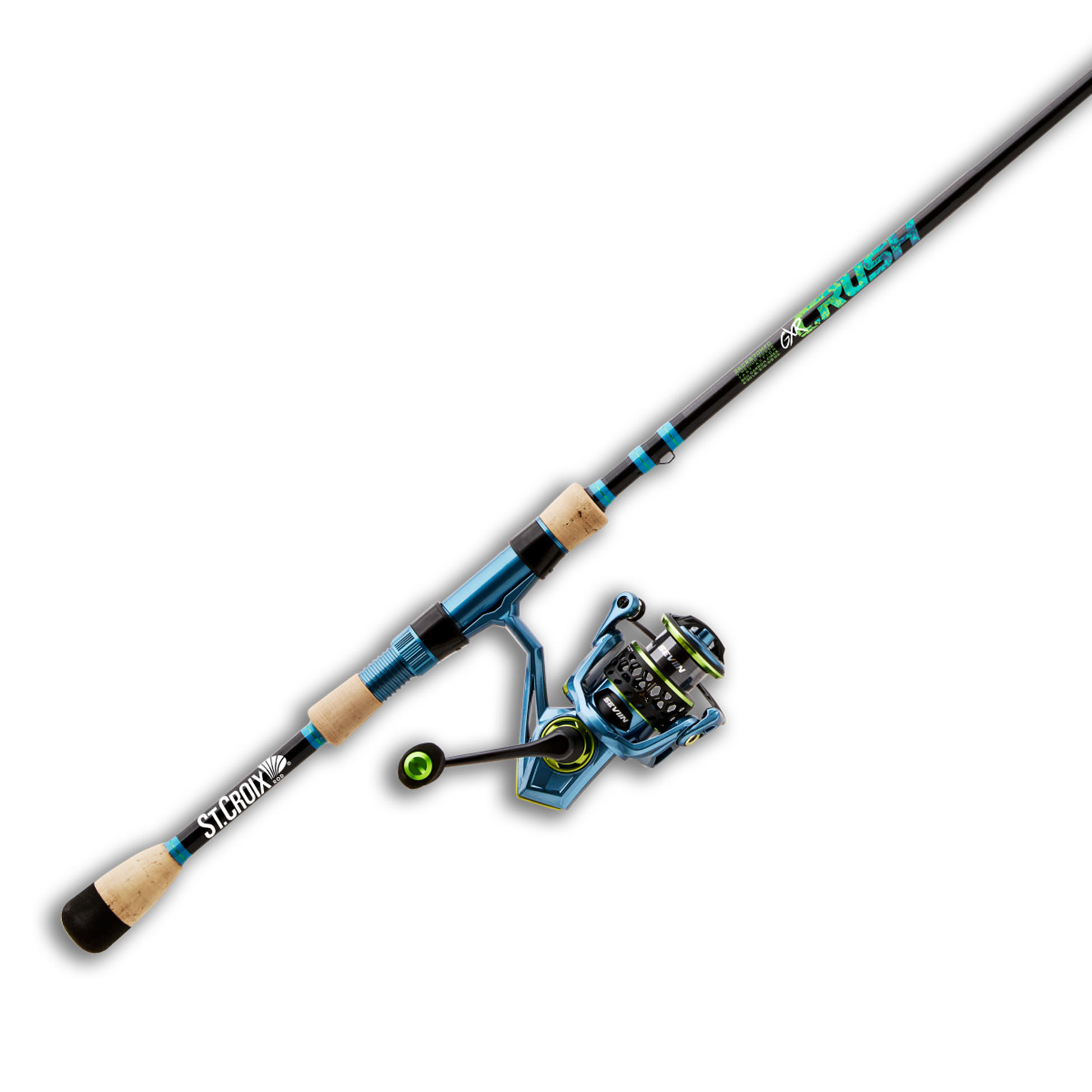 St. Croix GXR Crush 7' Medium Fast Spinning Combo