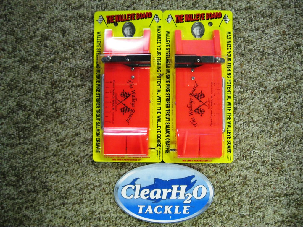 2PK CHURCH TACKLE WALLEYE PLANER BOARDS
