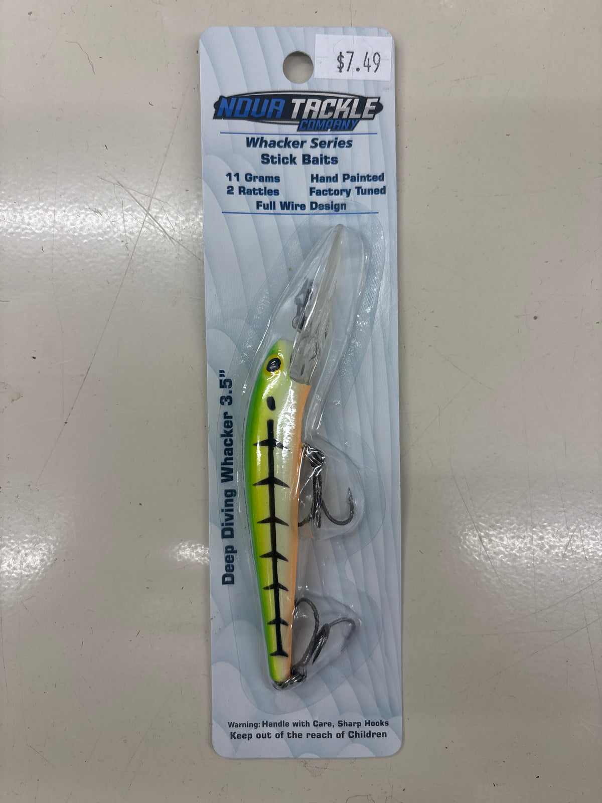 Nova Whacker 3.5" Deep Diving Stickbait