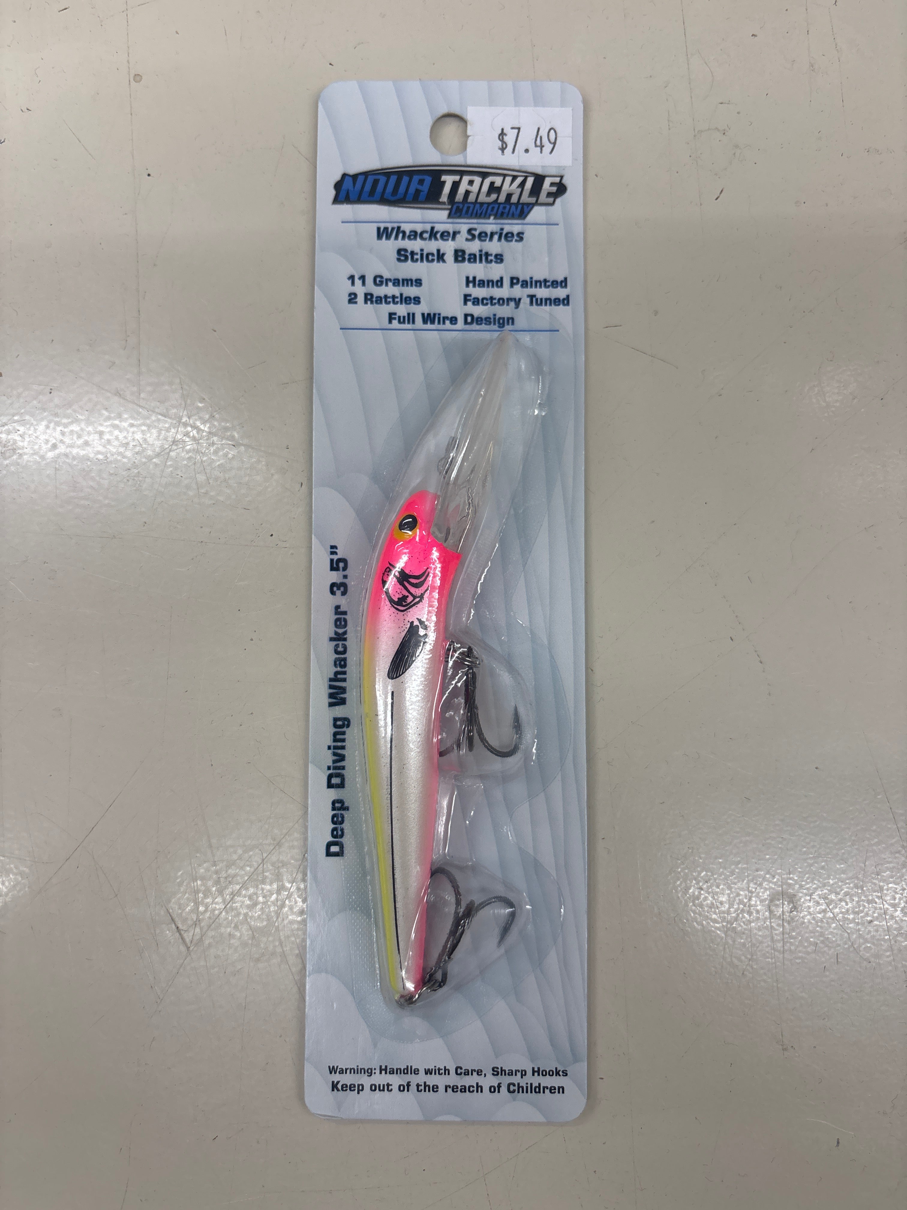 Nova Whacker 3.5" Deep Diving Stickbait