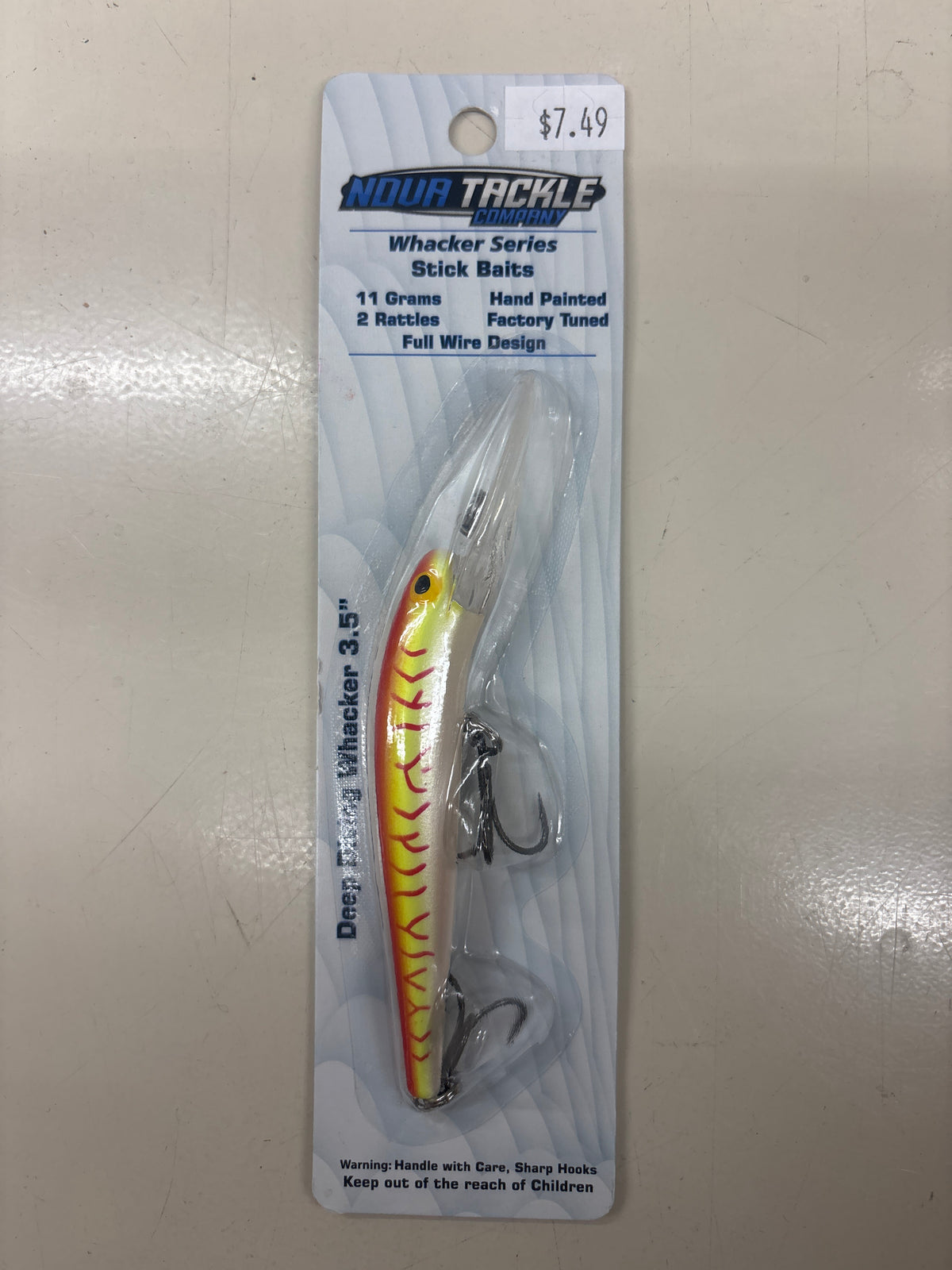 Nova Whacker 3.5" Deep Diving Stickbait