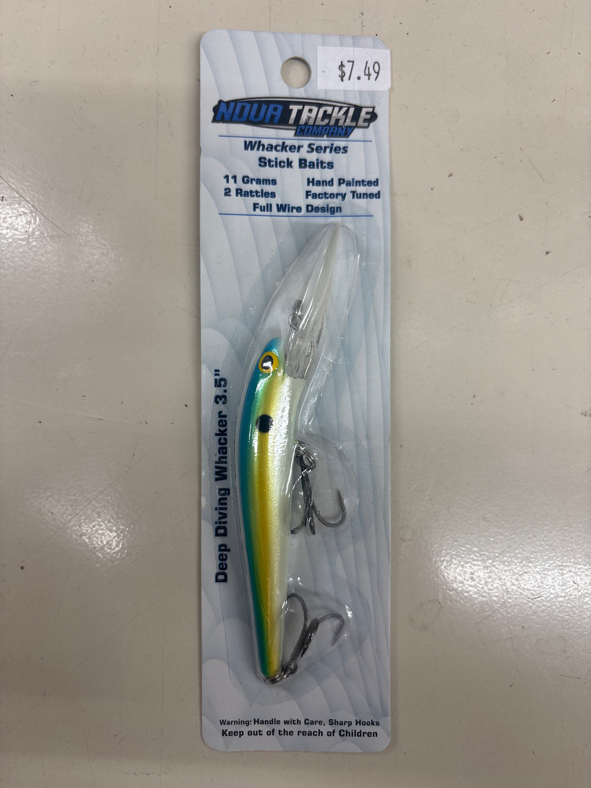 Nova Whacker 3.5" Deep Diving Stickbait