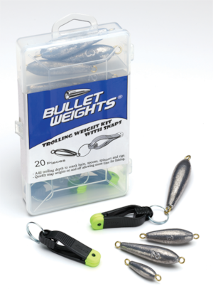 Bullet Weights Trolling Weight Kit With Snaps