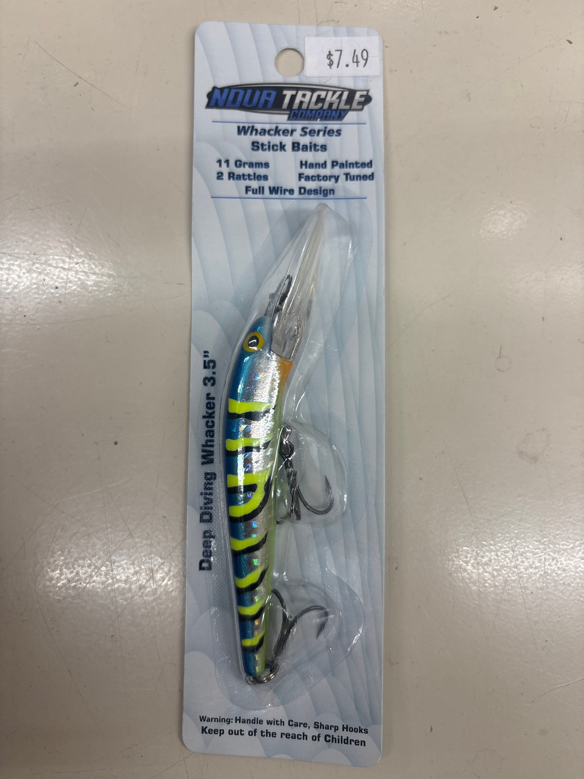 Nova Whacker 3.5" Deep Diving Stickbait