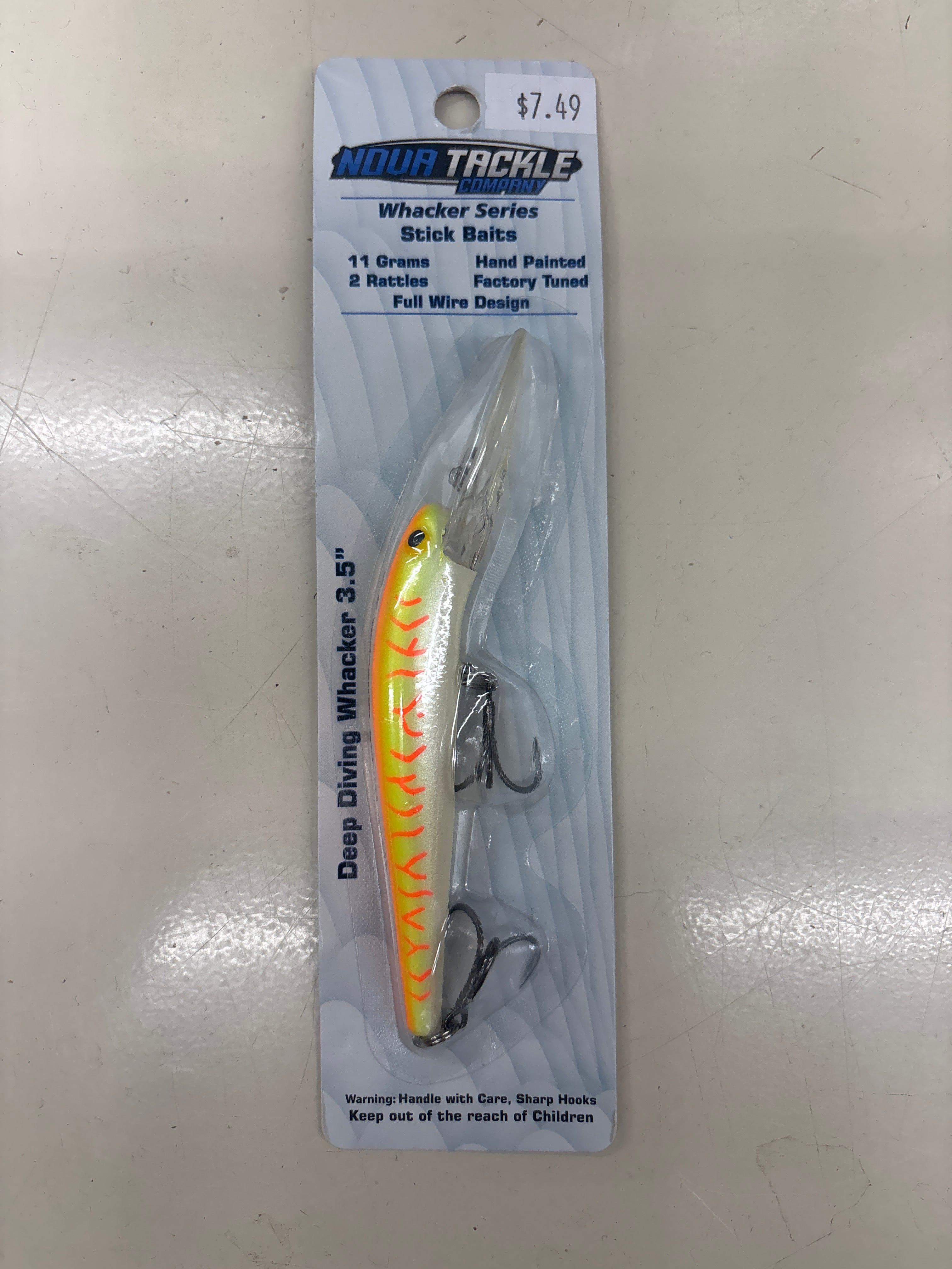 Nova Whacker 3.5" Deep Diving Stickbait