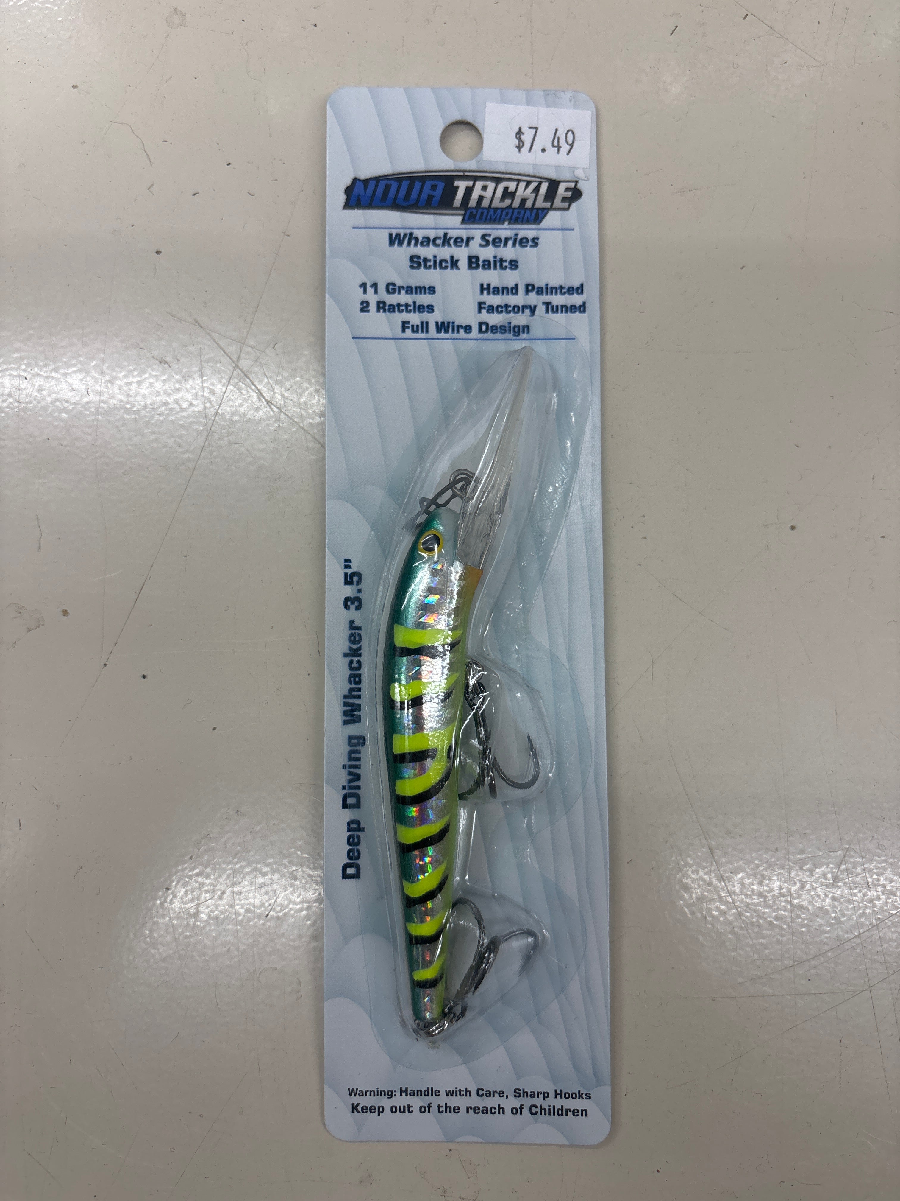 Nova Whacker 3.5" Deep Diving Stickbait