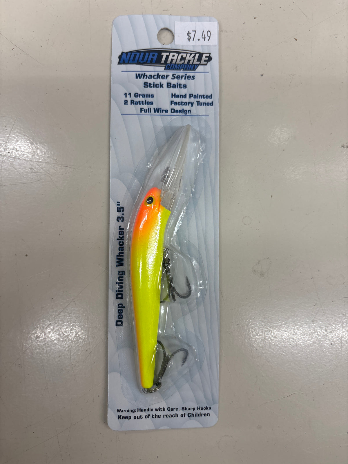 Nova Whacker 3.5" Deep Diving Stickbait