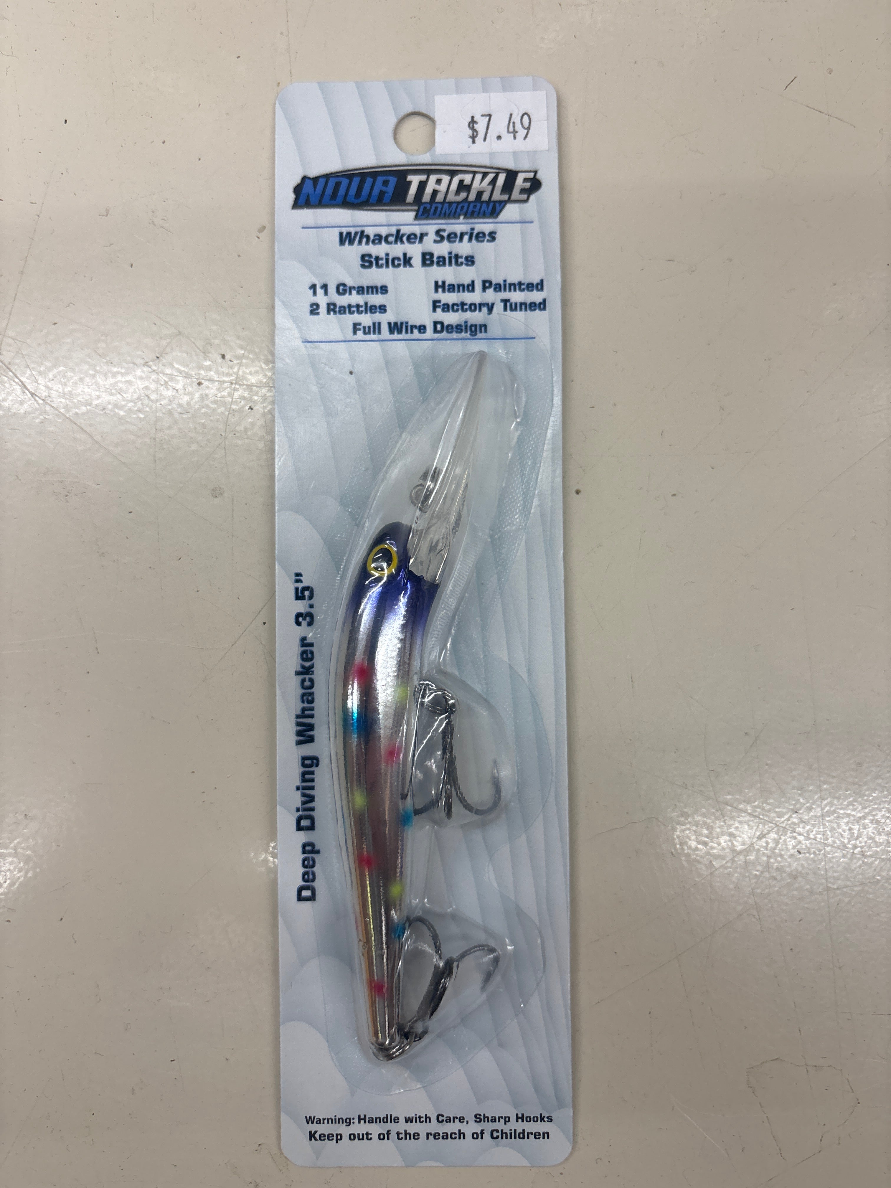 Nova Whacker 3.5" Deep Diving Stickbait