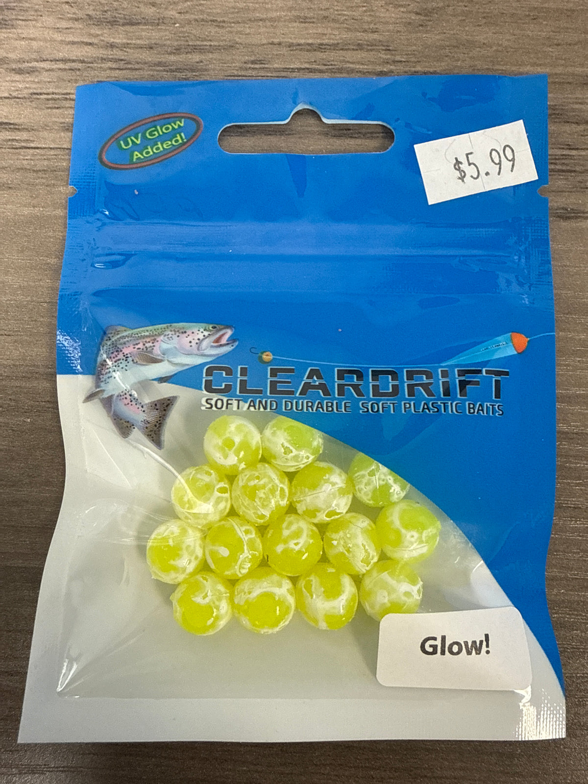 Cleardrift Glazed Soft Beads Salmon & Steelhead