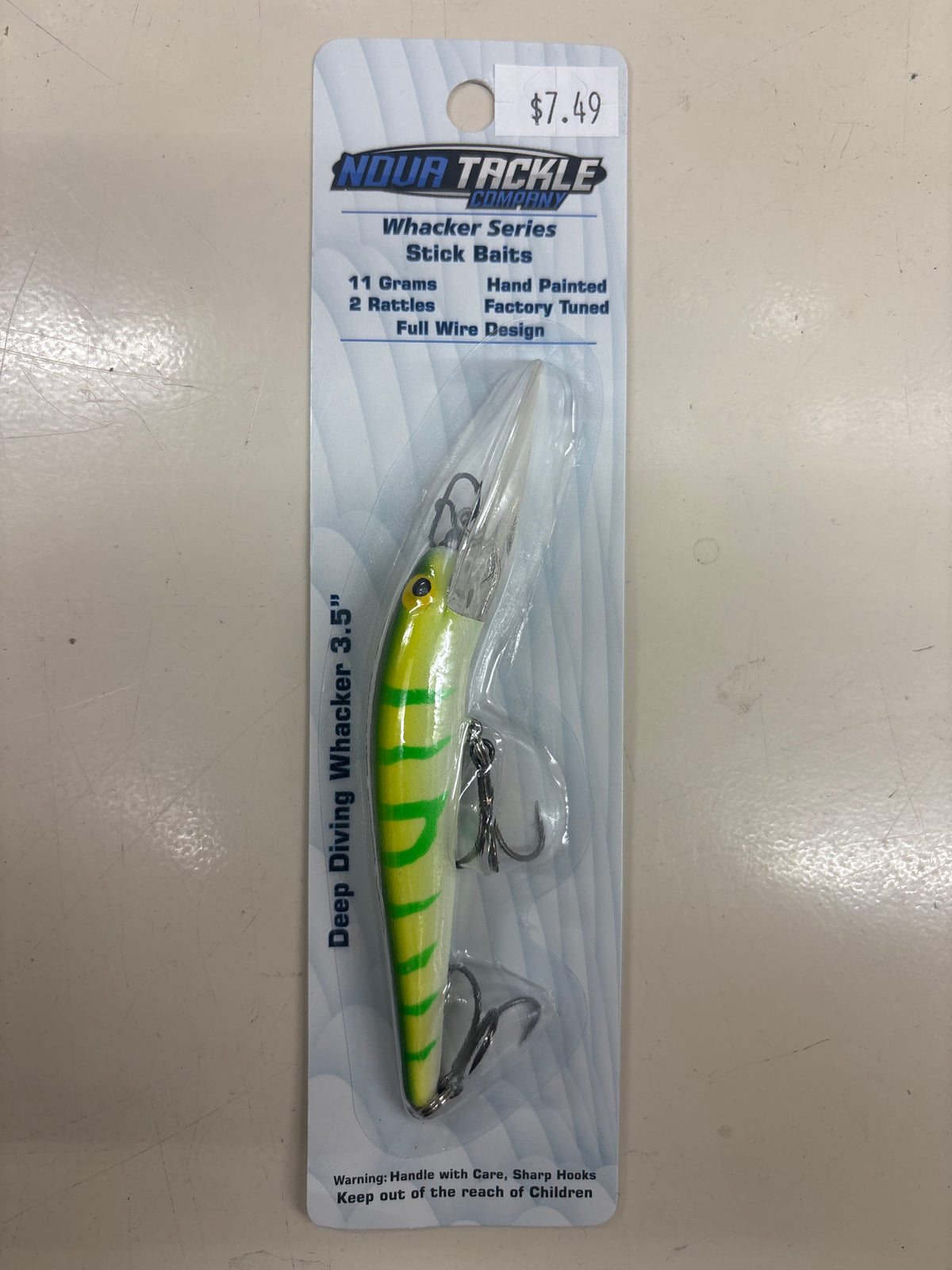 Nova Whacker 3.5" Deep Diving Stickbait