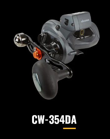 OKUMA COLDWATER "A" LOW PROFILE LINE COUNTER TROLLING REELS