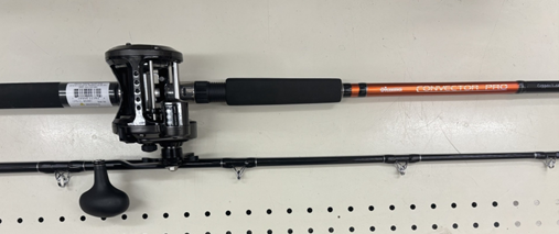 2PK Okuma Classic Pro GLT Copper 8'6 w/ Okuma Convector "B" Line Counter Trolling Reels