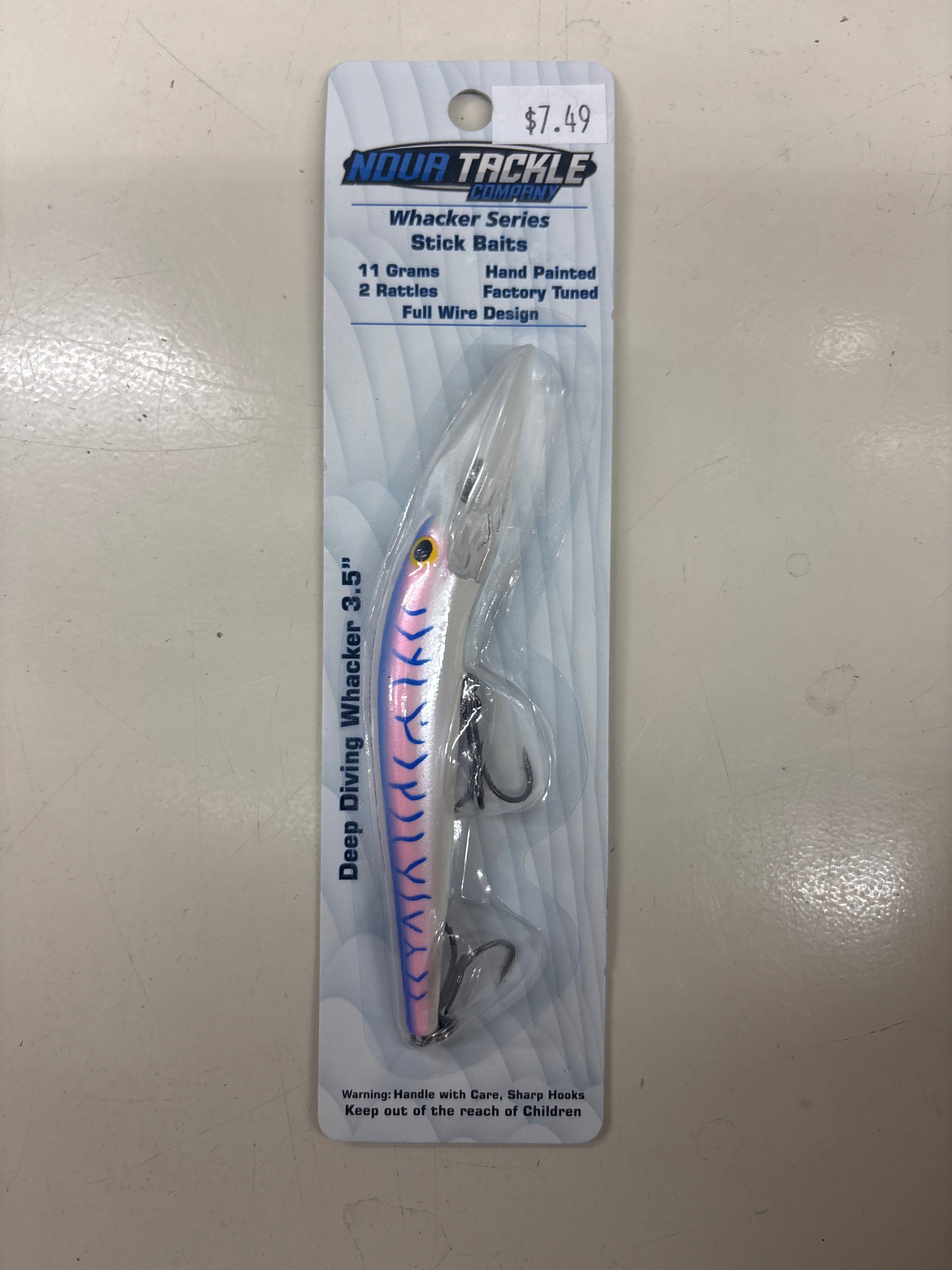 Nova Whacker 3.5" Deep Diving Stickbait