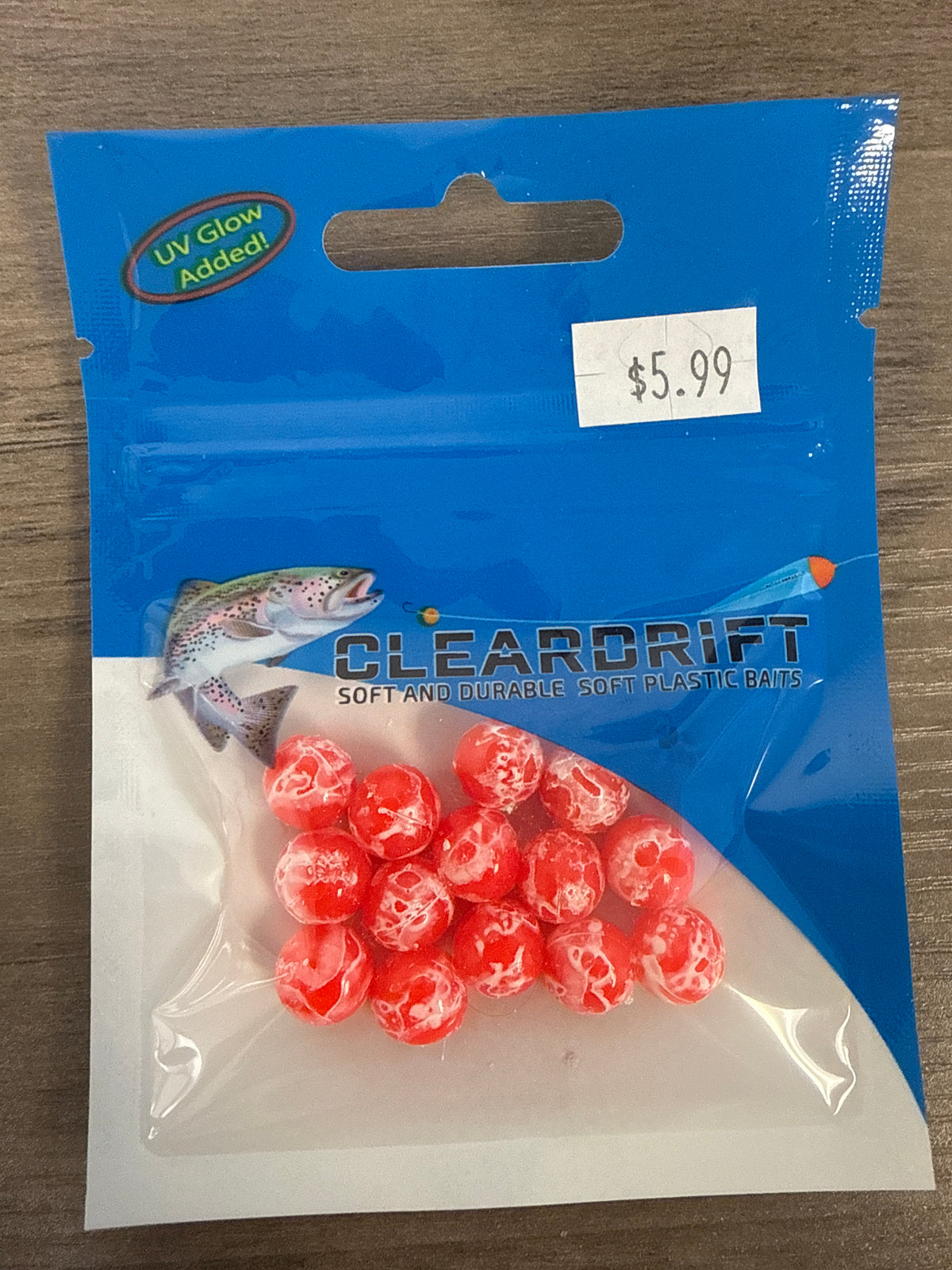 Cleardrift Glazed Soft Beads Salmon & Steelhead