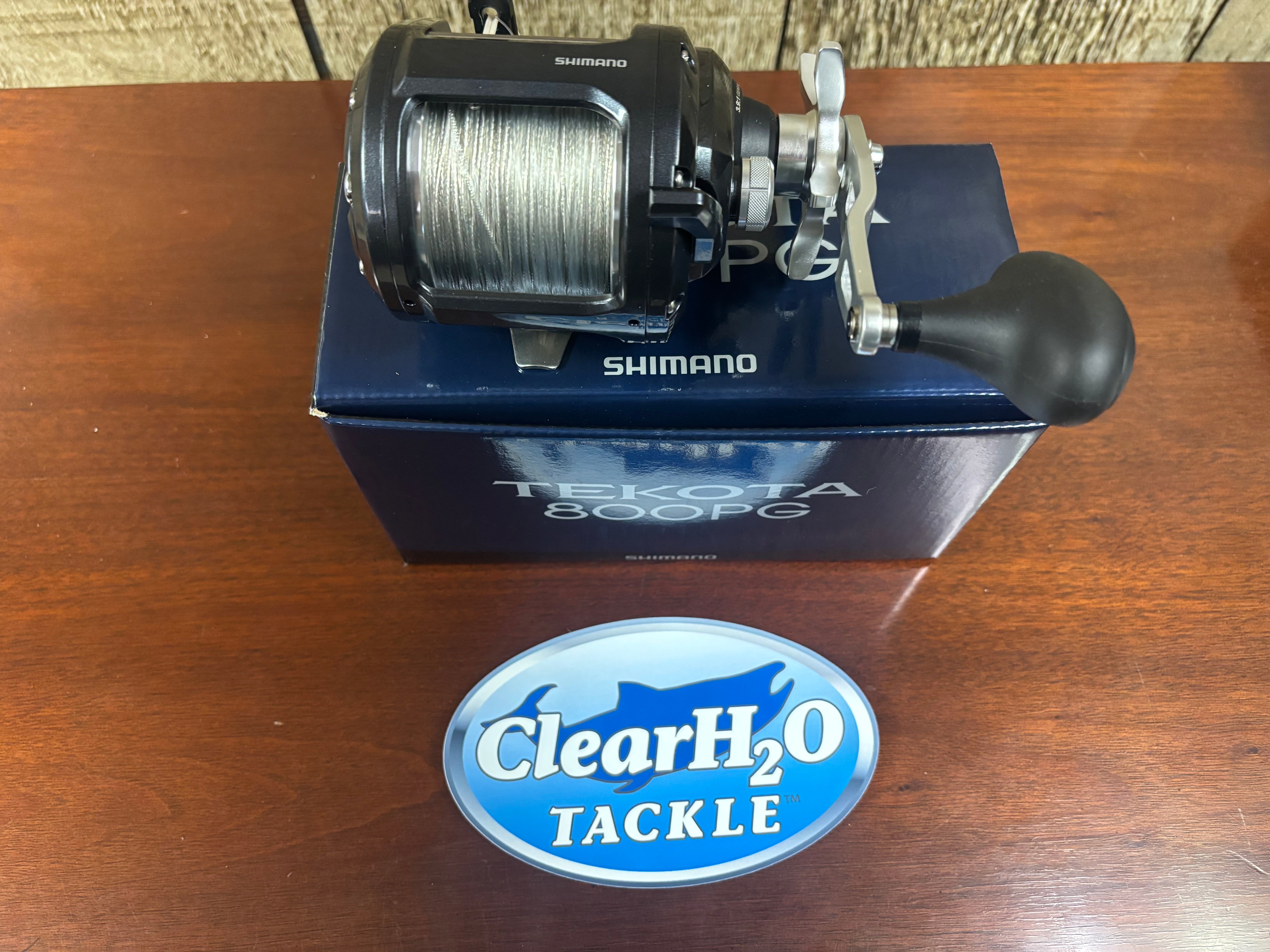 Shimano Tekota “A” 800PG – Pre-Spooled with 45# Copper