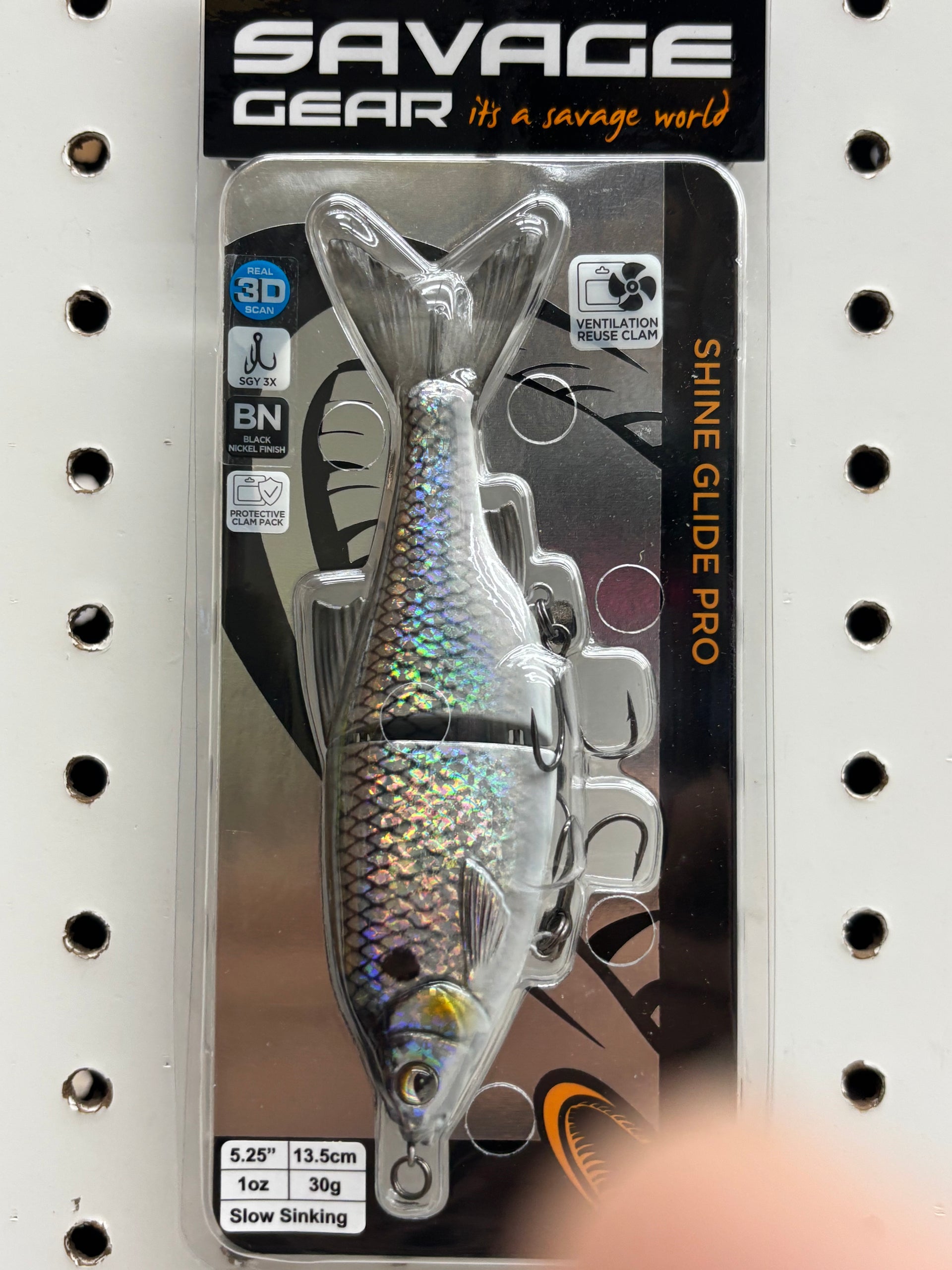 Savage Gear Shine Glide Pro Ghost Bone 185