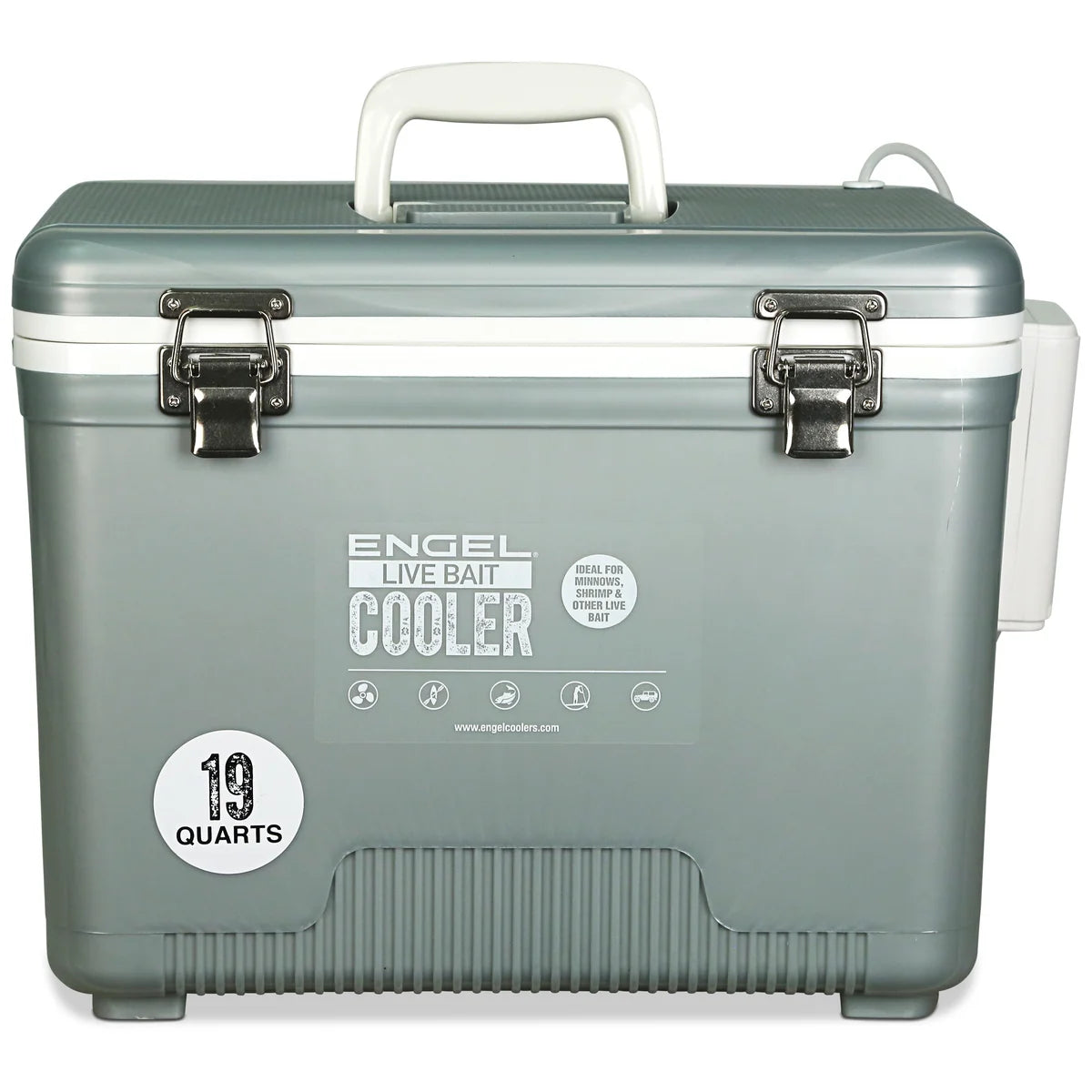 Engel Live Bait Pro Cooler With AP3 Rechargeable Aerator