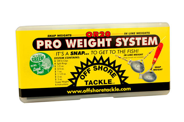 Off Shore Tackle OR20 Pro Snap Weight kit