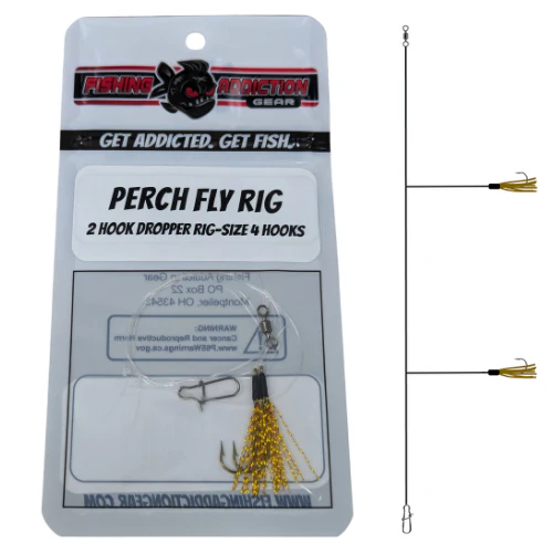 Fishing Addiction Perch Fly Rigs