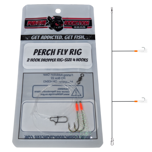 Fishing Addiction Perch Fly Rigs