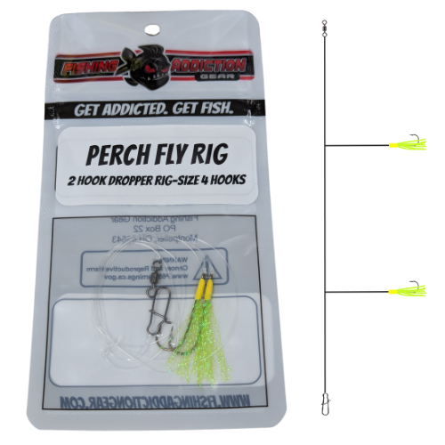 Fishing Addiction Perch Fly Rigs