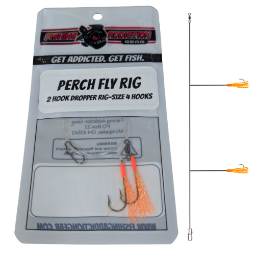 Fishing Addiction Perch Fly Rigs
