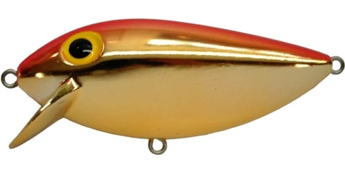 brad's thin fish lures Brad's ThinFish Gold-Red Back (UV)