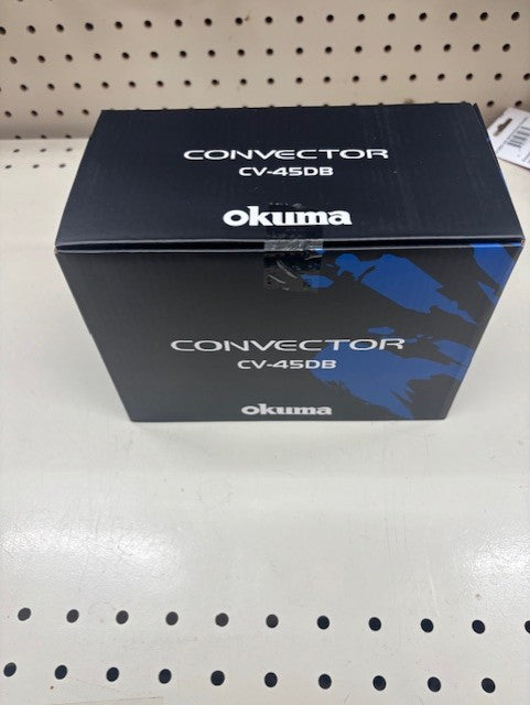 Okuma Convector "B" CV-45DB Line Counter Reel Pre-Spooled w/ 27# Leadcore