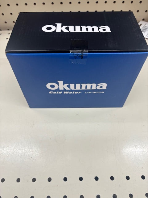 Okuma Coldwater "A" CW-30DA Line Counter Pre-spooled w/ 30# 1000' Wire Trolling Reel