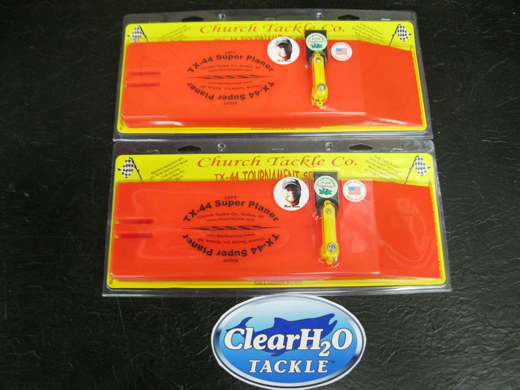 2PK CHURCH TX-44 TOURNAMENT SERIES PLANER BOARD W/ LOCK-JAW CLIP