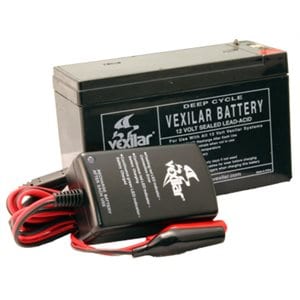 Vexilar V-120 Battery & Charger