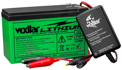 Vexilar V-120L Lithium Battery & Charger